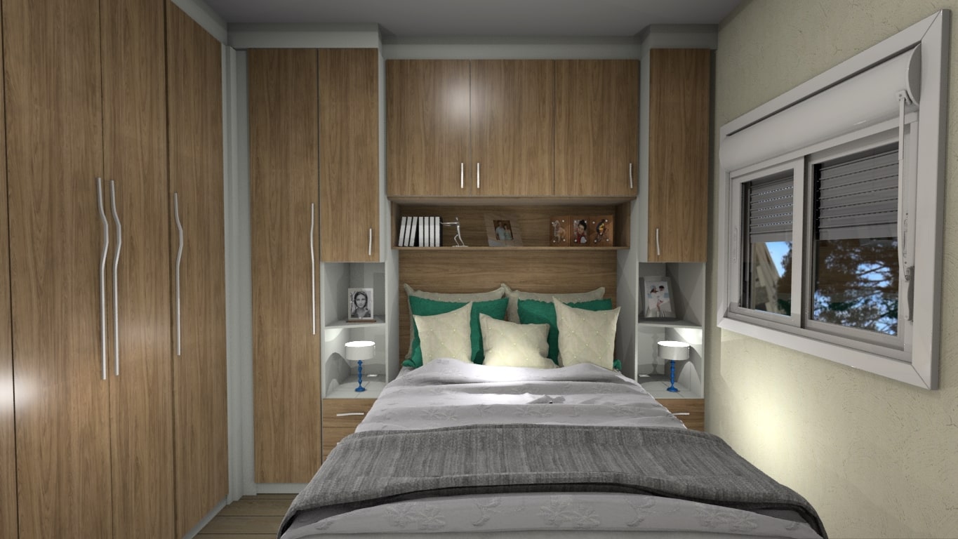 Quarto de casal planejado